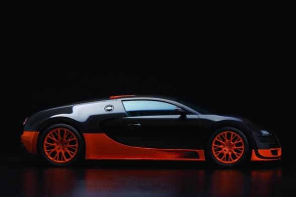 Bugatti Veyron Super Sport World Record Edition yan profili