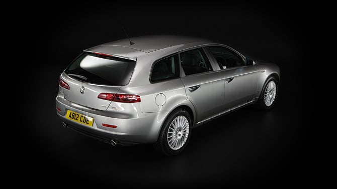 Alfa Romeo 159 Sportwagon otomobil arşiv görseli