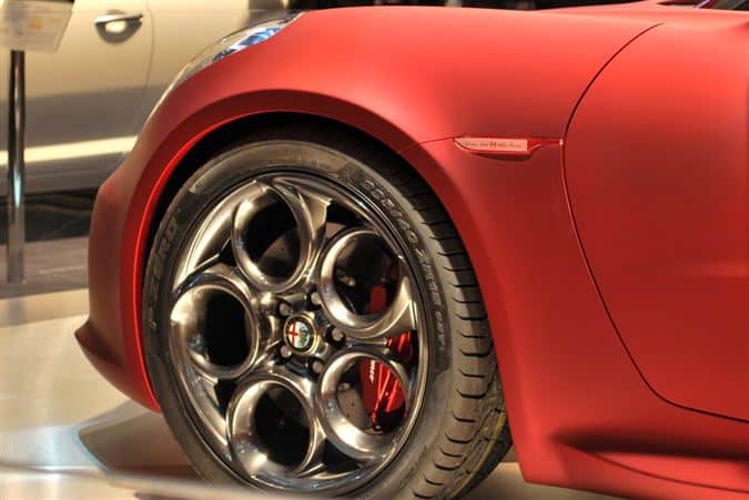 Alfa Romeo 4C otomobil arşiv görseli