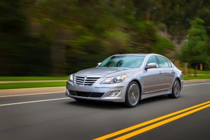 2012 Hyundai Genesis otomobil arşiv görseli
