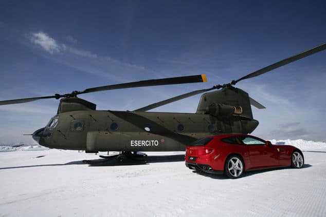 Ferrari Ff otomobil arşiv görseli