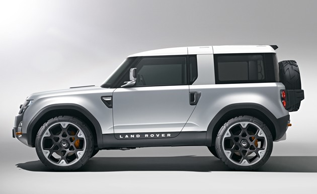Land Rover Defender Concept DC100 otomobil arşiv görseli