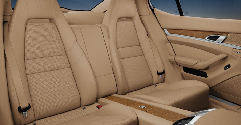 Panamera arka bağımsız koltukları