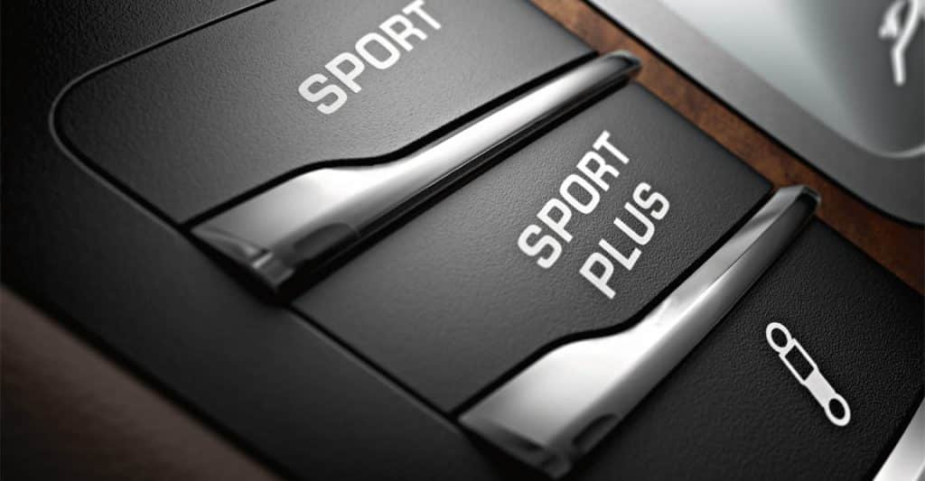 Panamera Sport ve Sport Plus düğmeleri