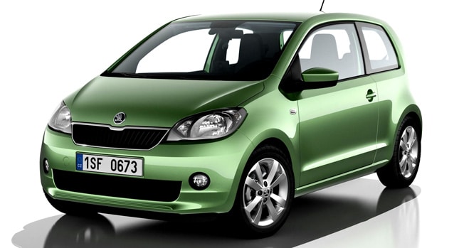 Skoda Citigo şehir otomobili gövdesi