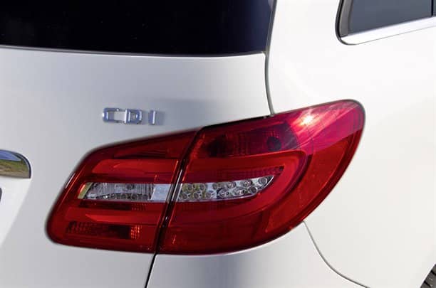 Mercedes B200 CDI arka stop ve CDI rozeti