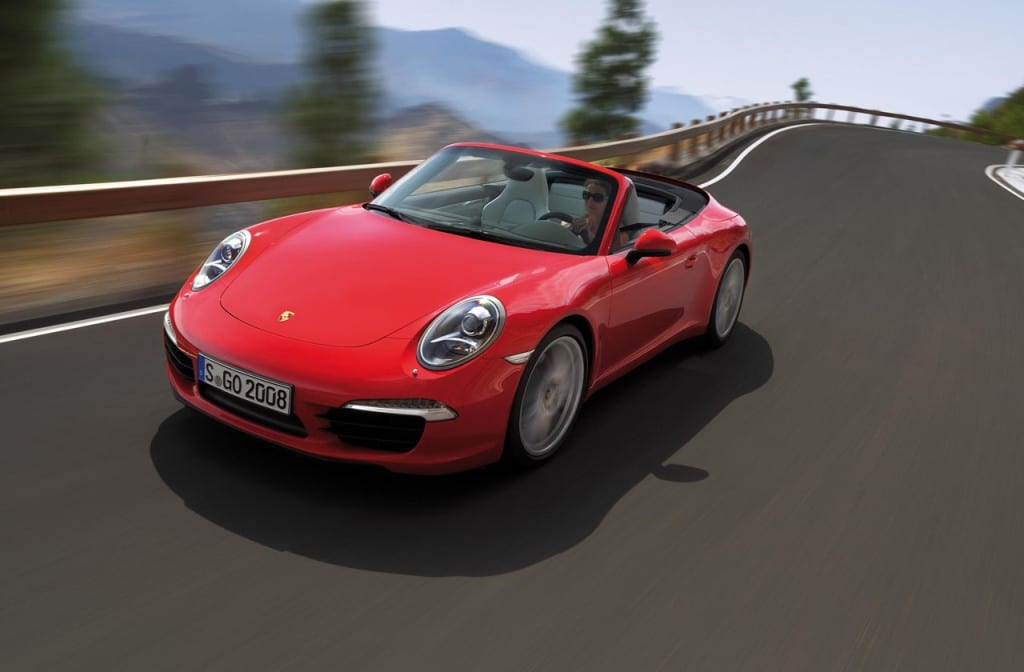 2013 Porsche 911 Cabriolet otomobil arşiv görseli