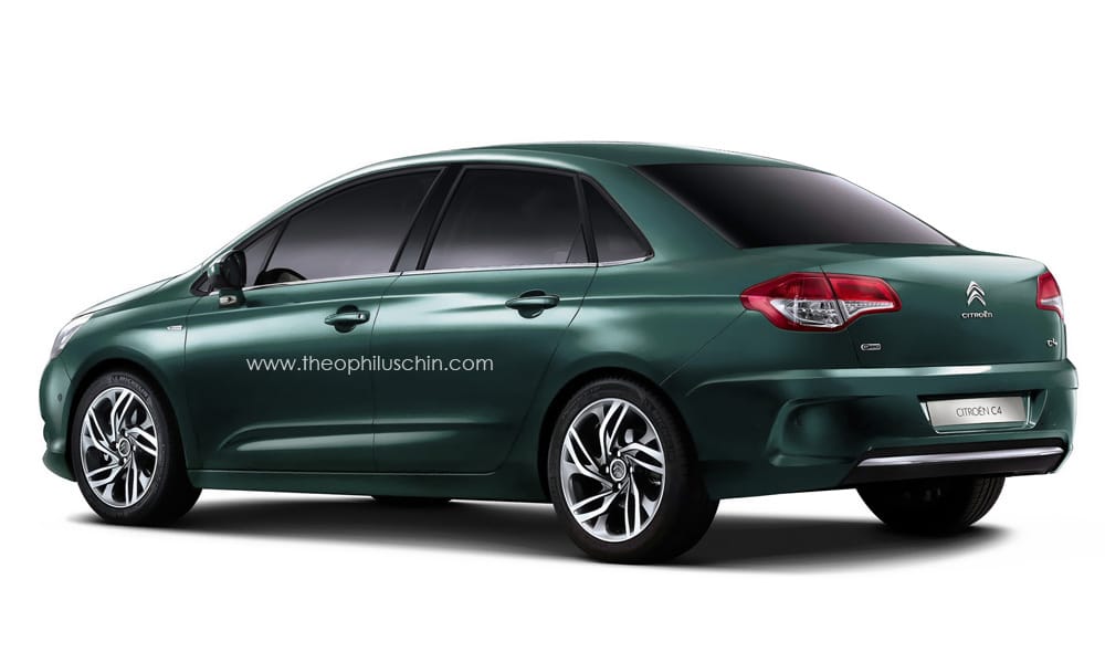 Citroen Citroën C4 Sedan L otomobil arşiv görseli