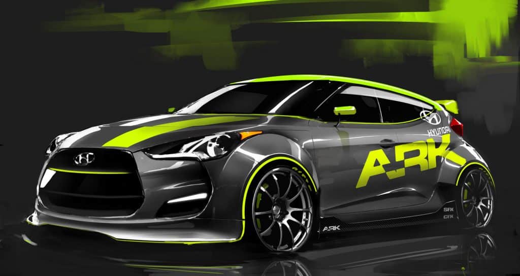 Hyundai Veloster Tuning By Ark otomobil arşiv görseli