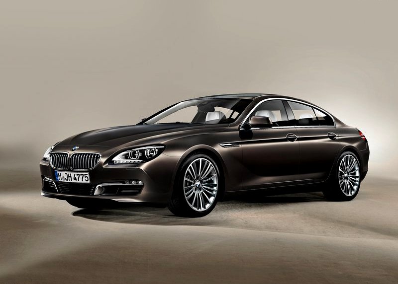 BMW 6 Gran Coupe ön üç çeyrek görünümü