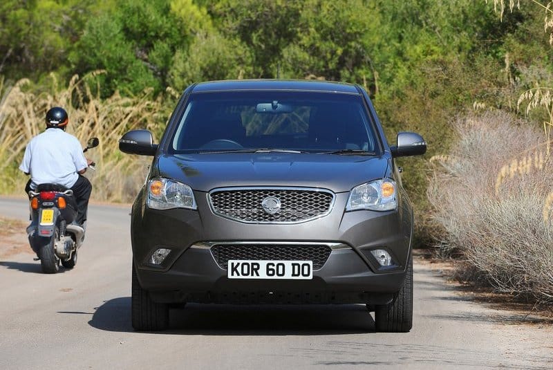 Ssangyong Korando SUV otomobil arşiv görseli