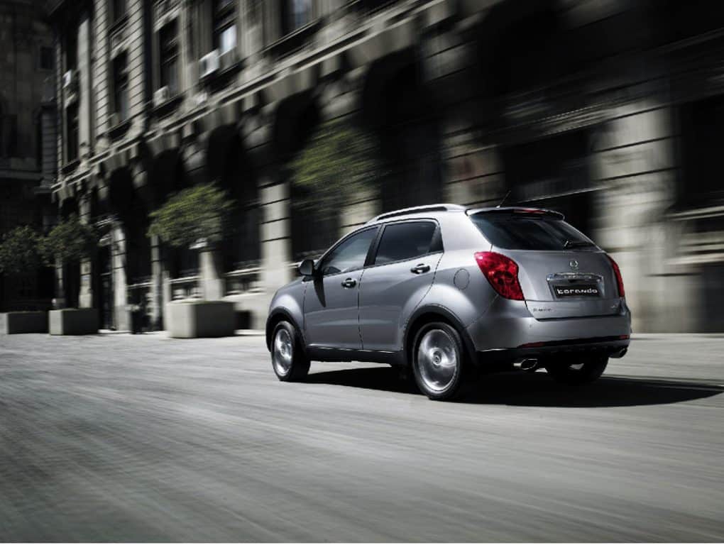 2015 New Ssangyong Korando otomobil arşiv görseli