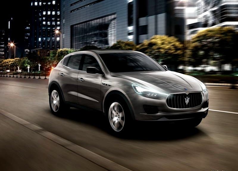 Maserati SUV Kubang otomobil arşiv görseli