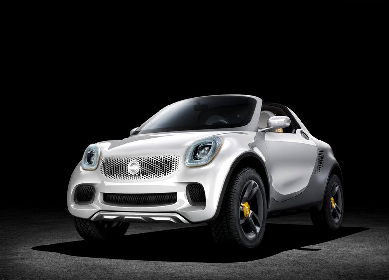 Smart for-us elektrikli pickup konsepti yandan görünüm