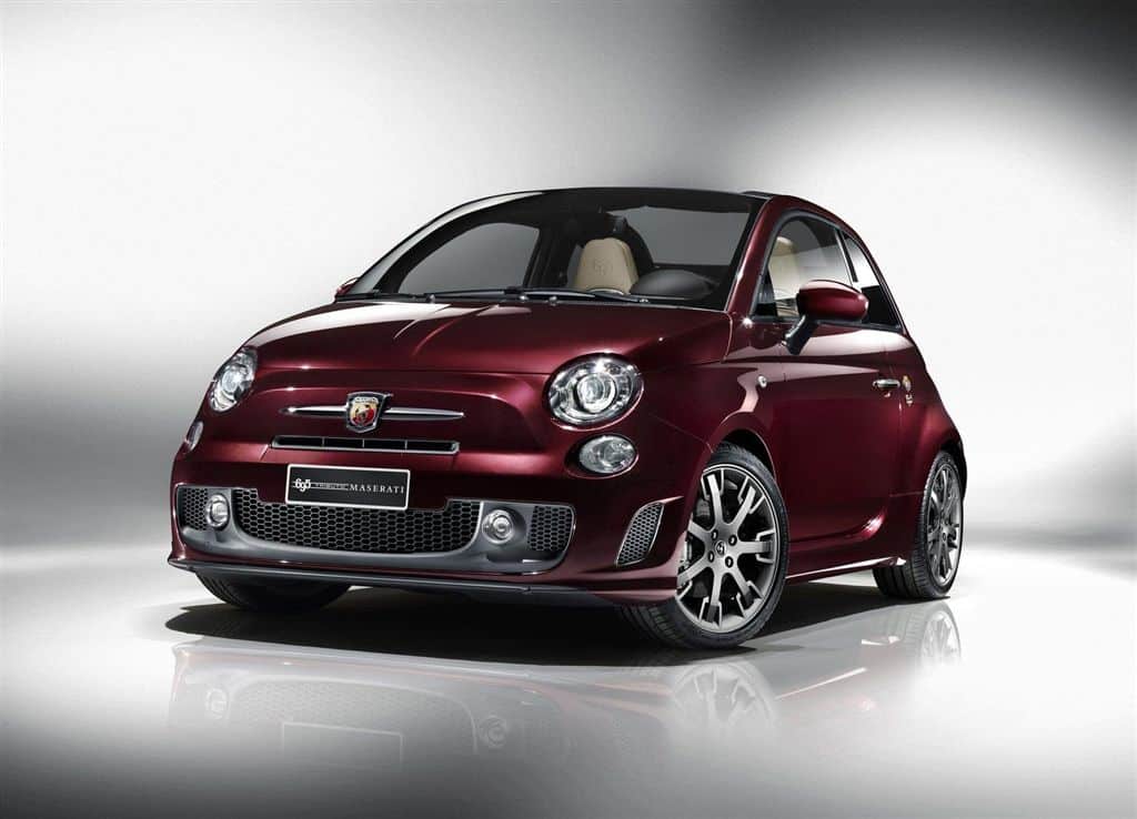 Fiat 500C Abarth 695 Tributo Maserati otomobil arşiv görseli