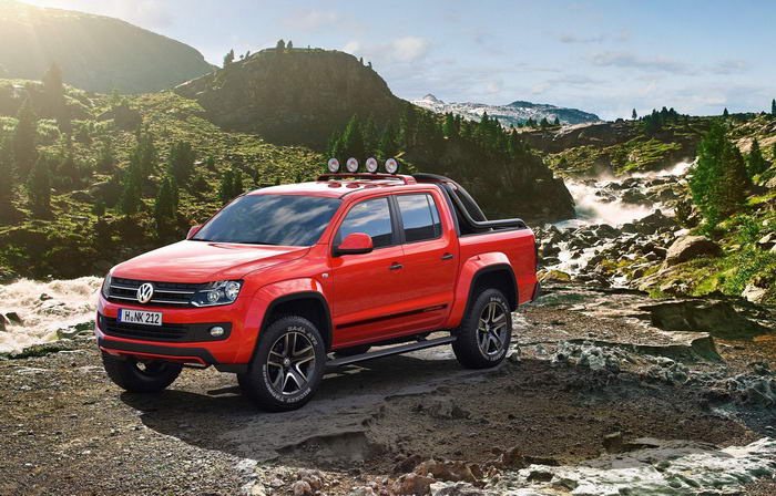 VW Pick up VW Amarok Canyon otomobil arşiv görseli