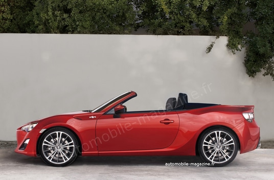 Toyota GT 86 Convertible GT 86 Cabrio otomobil arşiv görseli