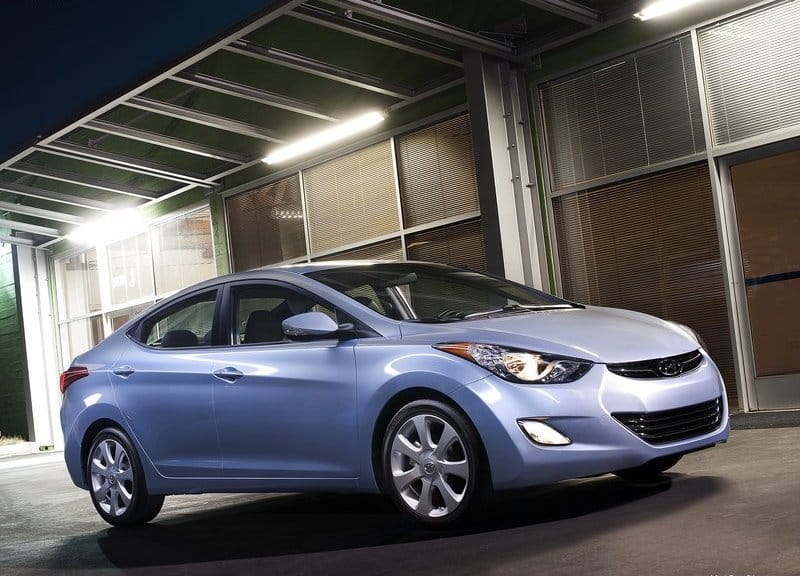 Hyundai Elantra otomobil arşiv görseli