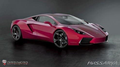Arrinera Hussarya Supercar From Polland otomobil arşiv görseli