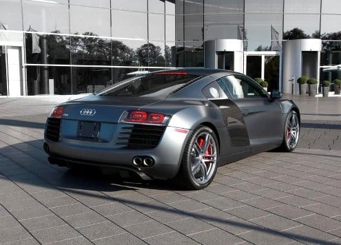 Audi R8 Exclusive Selection Matt Gray otomobil arşiv görseli