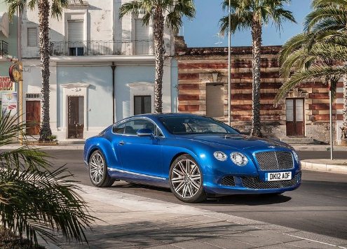 Bentley Continental coupé ön tasarım ayrıntıları