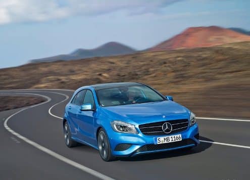 Mercedes A Class Mercedes A Klasse otomobil arşiv görseli