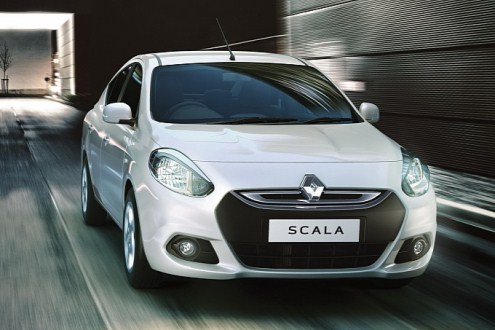 Renault Scala beyaz gövde ön görünümü