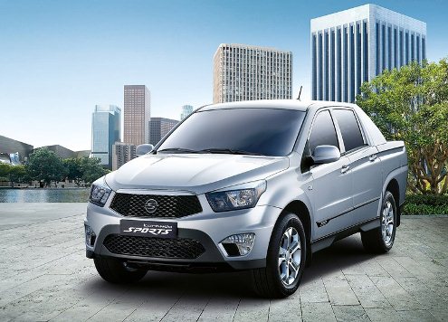 2013 Ssangyong Korando Sports Pick up otomobil arşiv görseli