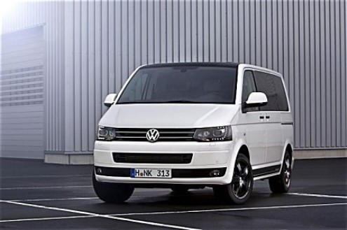 Volkswagen Multivan özel seri beyaz yan profil