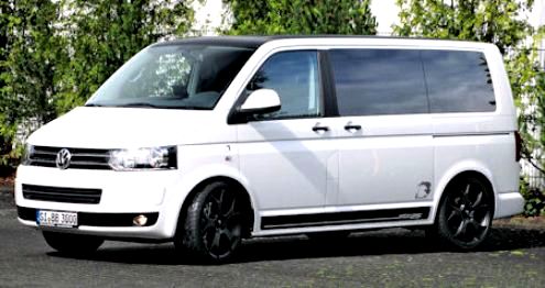 Volkswagen T5 Caravelle Multivan ve Transporter gövde karşılaştırması