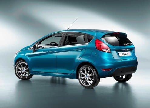 2014 Ford Fiesta Restyle otomobil arşiv görseli