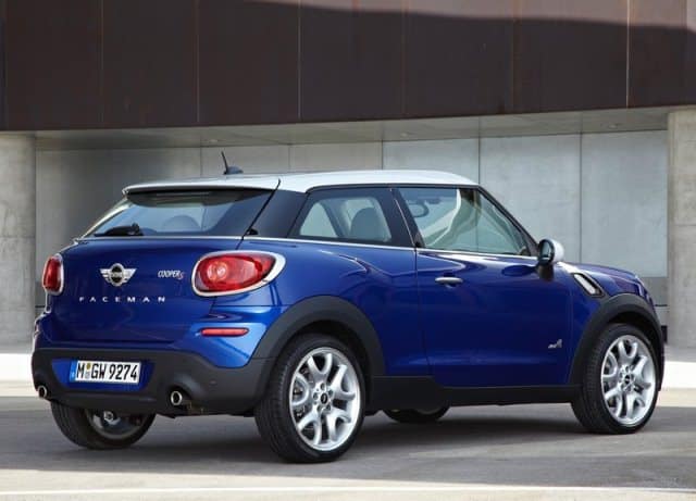 2014 Mini Paceman otomobil arşiv görseli