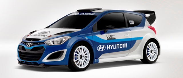 Hyundai i20 WRC otomobil arşiv görseli