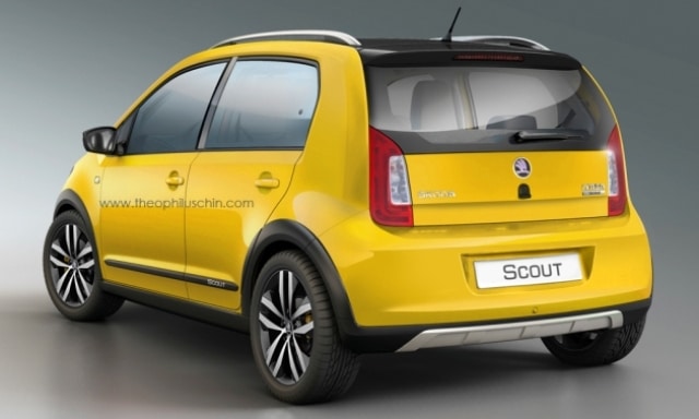 Skoda Citigo Scout Crossover otomobil arşiv görseli