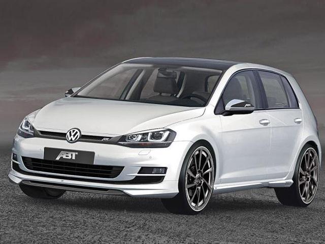 VW Golf VII ABT ön görünümü ve gövde parçaları