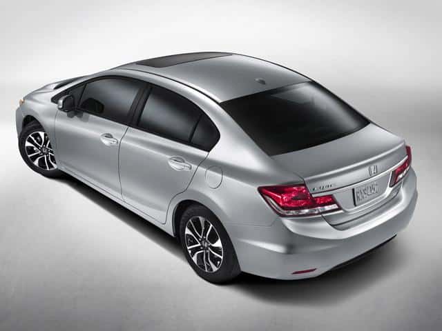 2013 Honda Civic Sedan Restyle otomobil arşiv görseli