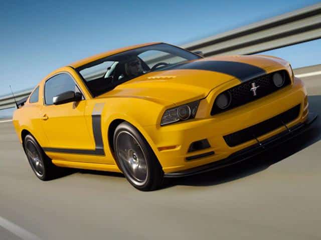2014 Ford Mustang Boss 302 otomobil arşiv görseli