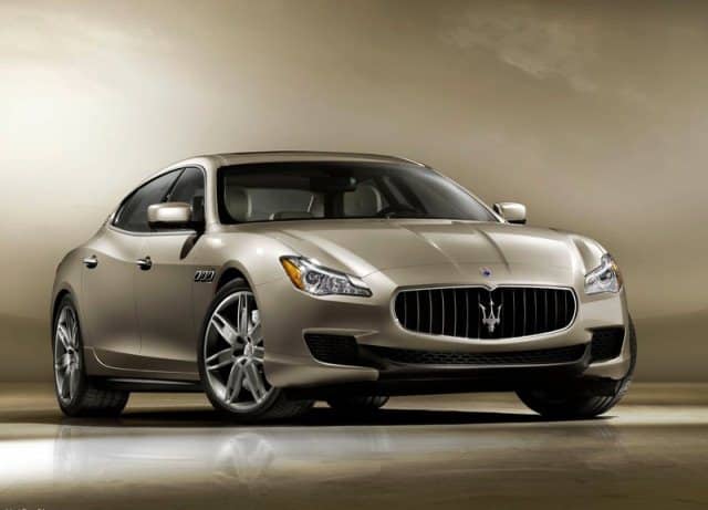 2014 Maserati Quattroporte Bella Macchina otomobil arşiv görseli
