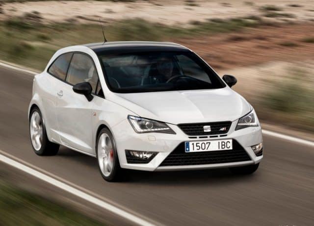 2014 White Seat Ibiza Cupra tuning otomobil arşiv görseli