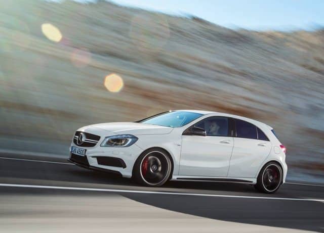 A 45 AMG jant ve fren ayrıntısı