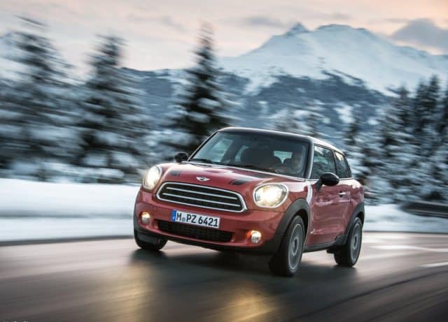 MINI Paceman ön üç çeyrek görünüm