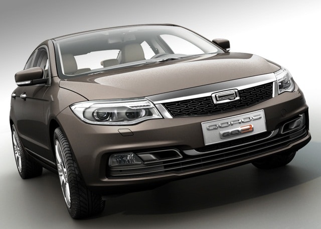 Qoros 3 sedan yan profil