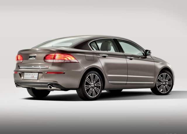 2014 Qoros 3 Sedan otomobil arşiv görseli