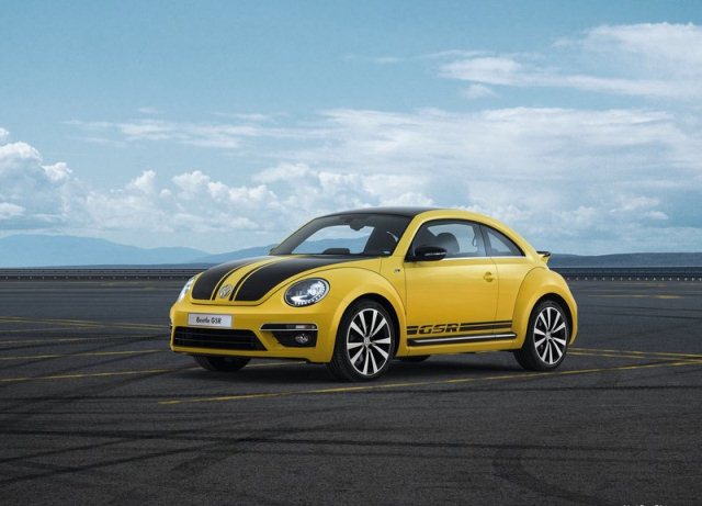 Beetle GSR ön tampon ve gövde şeritleri