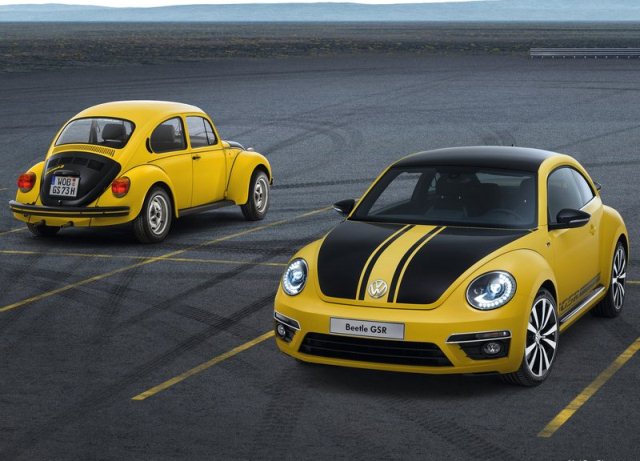 Beetle GSR önden görünüm ve GSR grafikleri