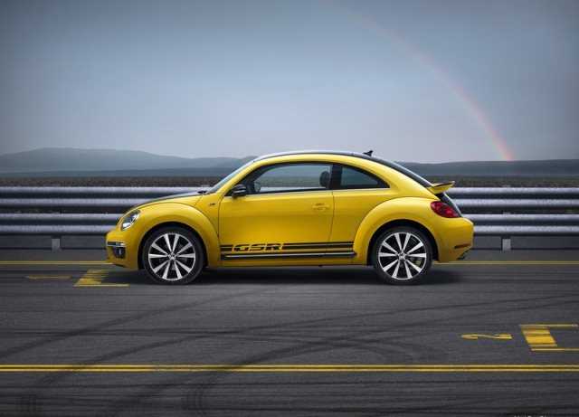 Beetle GSR yan profil ve siyah tavan