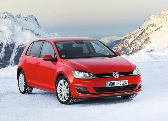 2014 VW Golf 4Motion otomobil arşiv görseli