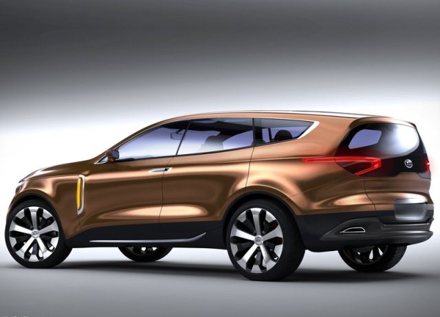 Kia Cross GT Concept ön ve yan tasarım görünümü