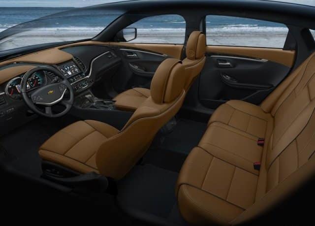 Chevrolet Impala arka koltukları
