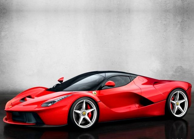 2014 Ferrari Laferrari otomobil arşiv görseli